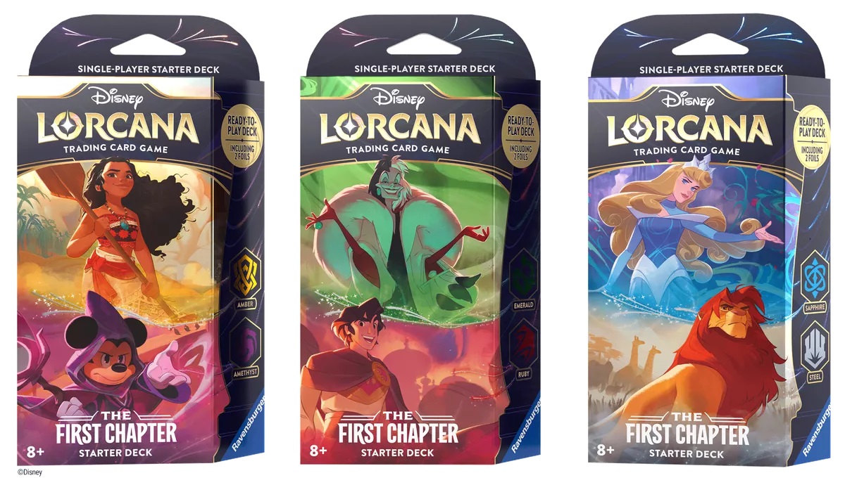 The First Chapter Starter Decks - Disney Lorcana