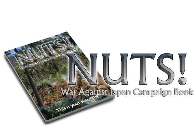 War Against Japan Campaign Book - Nuts