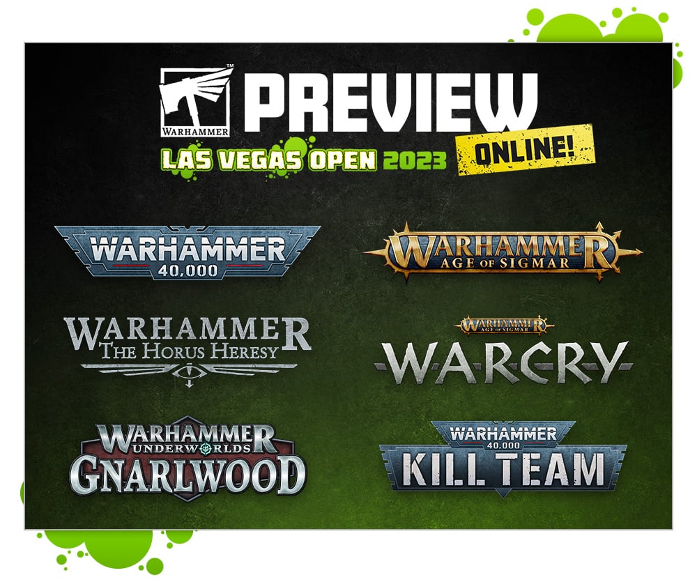 Warhammer Preview - Las Vegas Open 2023
