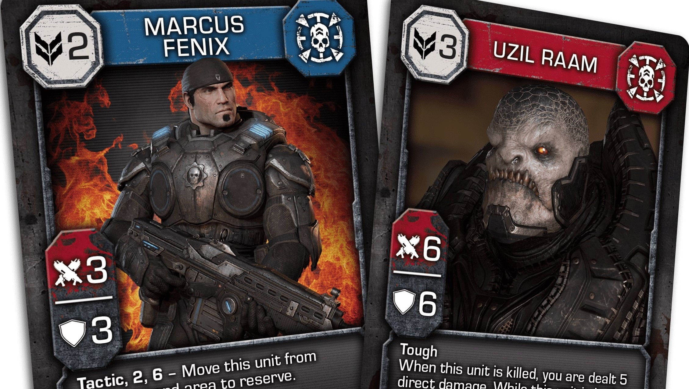 Gears of War: The Card Game' Steamforged Info