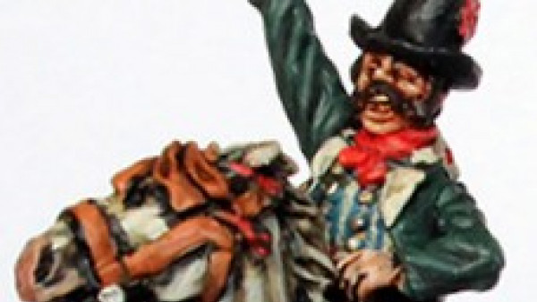 Flashy Mounted Guerrillas Ride Out From Perry Miniatures