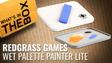 Unboxing: Wet Palette – Painter Lite | RedGrass Games