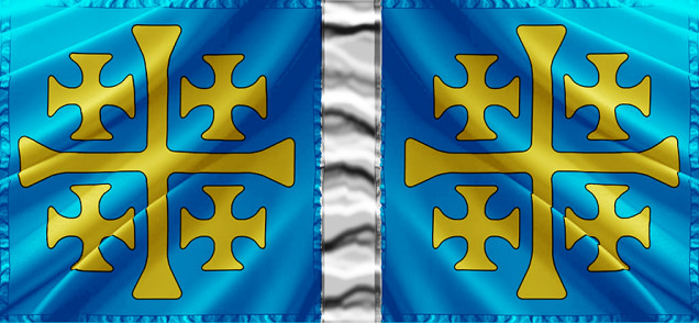 Kingdom of Jerusalem's Flag