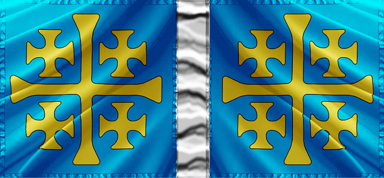 Kingdom of Jerusalem's Flag