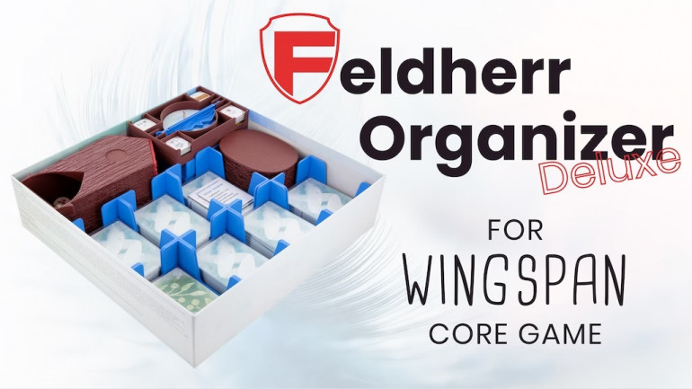 Feldherr Organizer Deluxe For Wingspan Core Game Box