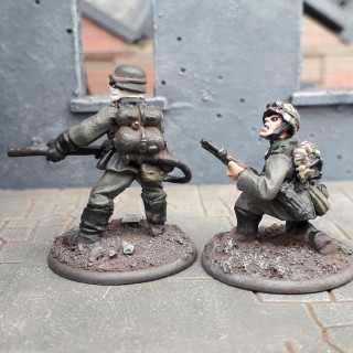 Stalingrad 24th Panzer Division Flame Thrower Team.
