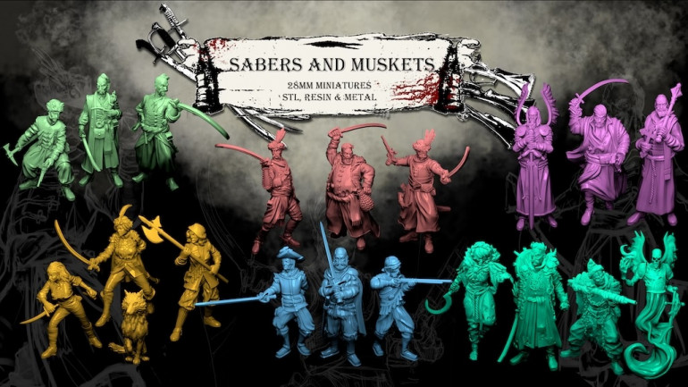 Sabers & Muskets 28mm