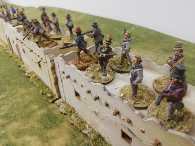 Scenario one defend the north wall texan forces complete 