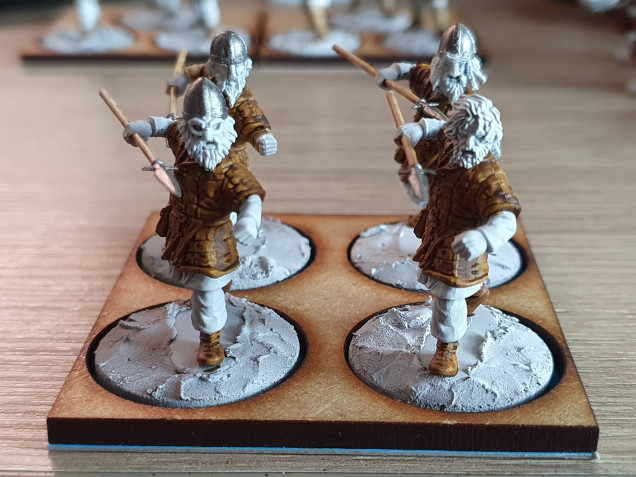 The Hird & Archers - base colours - Snakebite leather rocks