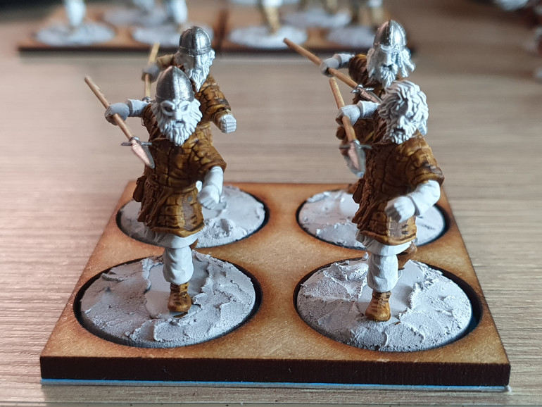 The Hird & Archers - base colours - Snakebite leather rocks