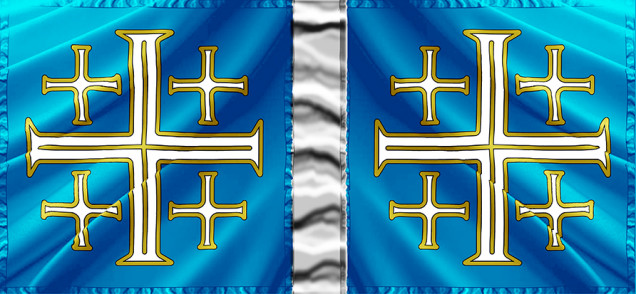 Kingdom of Jerusalem's Flag