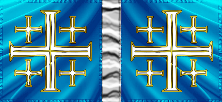 Kingdom of Jerusalem's Flag