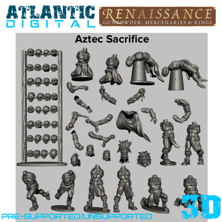 Aztec Sacrifices - Wargames Atlantic