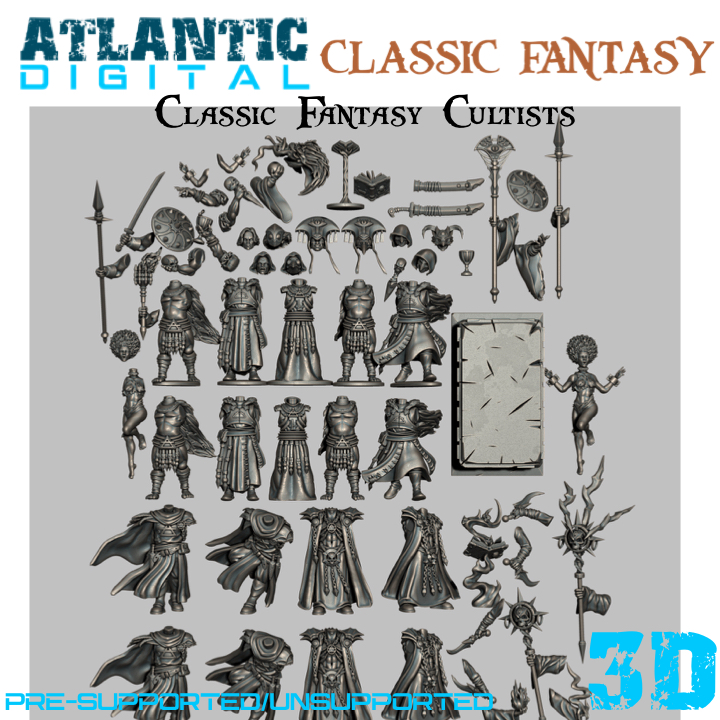 Classic Fantasy Cultists - Wargames Atlantic