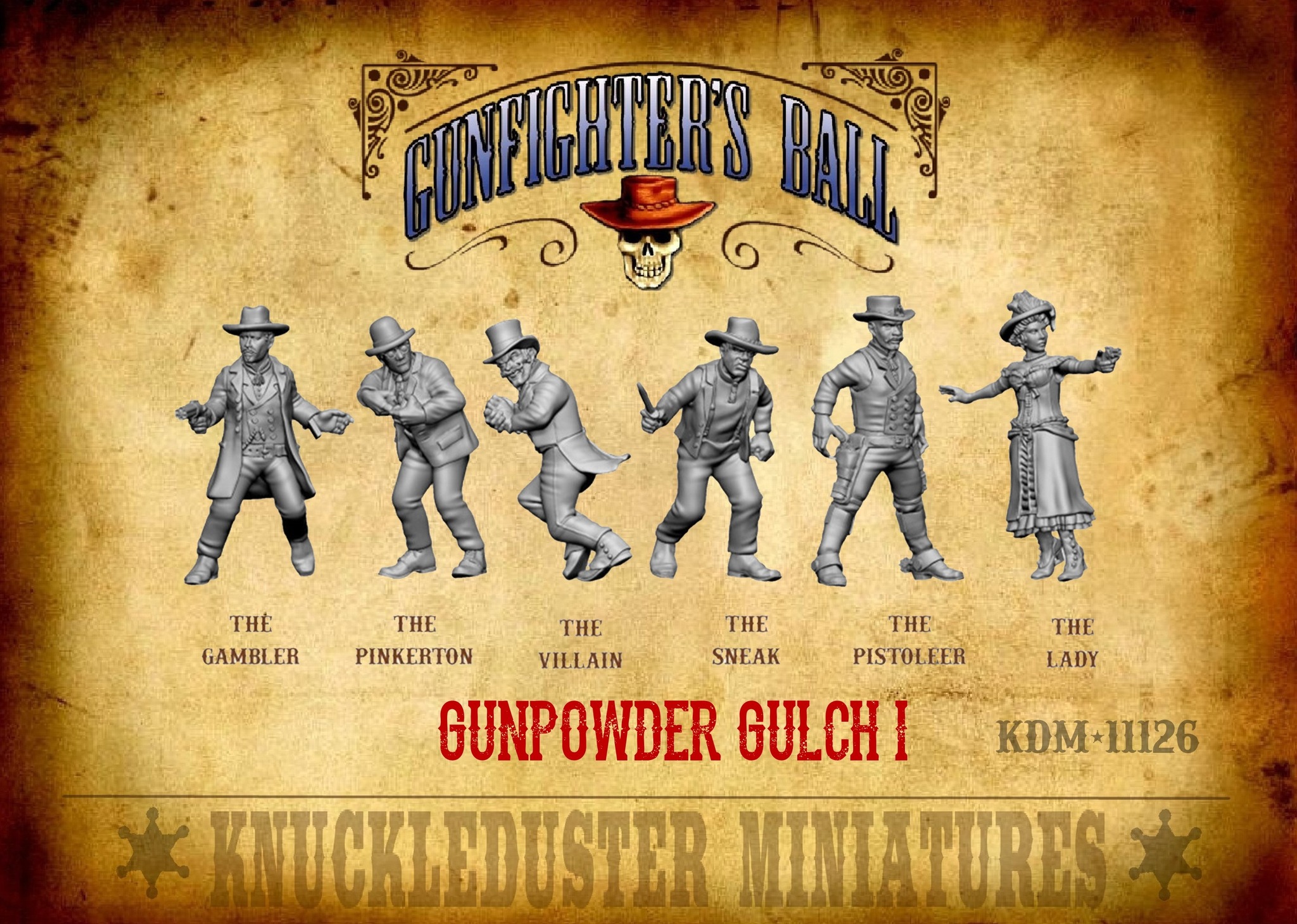Gunpowder Gulch I - Knuckleduster Miniatures