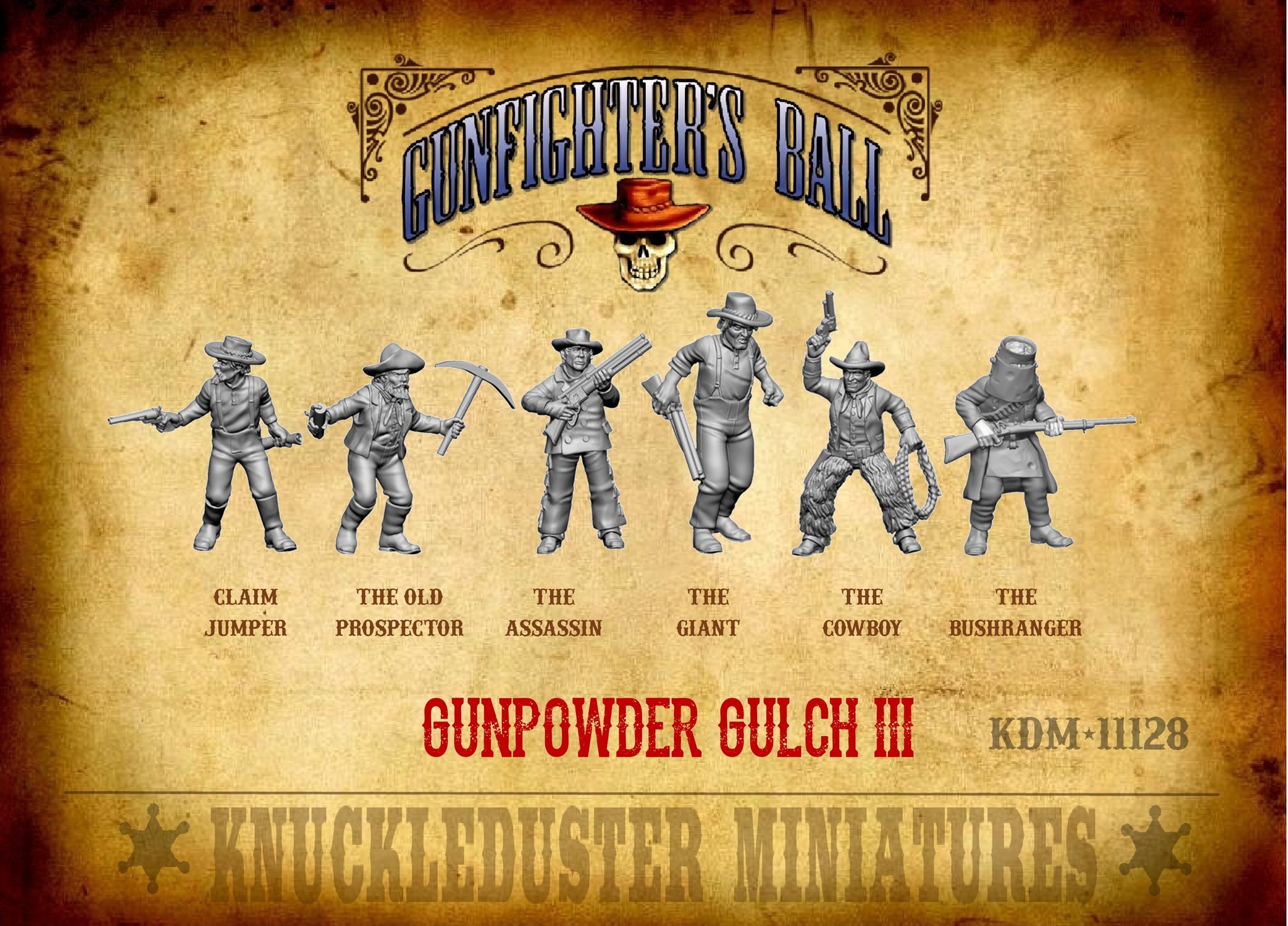 Gunpowder Gulch III - Knuckleduster Miniatures
