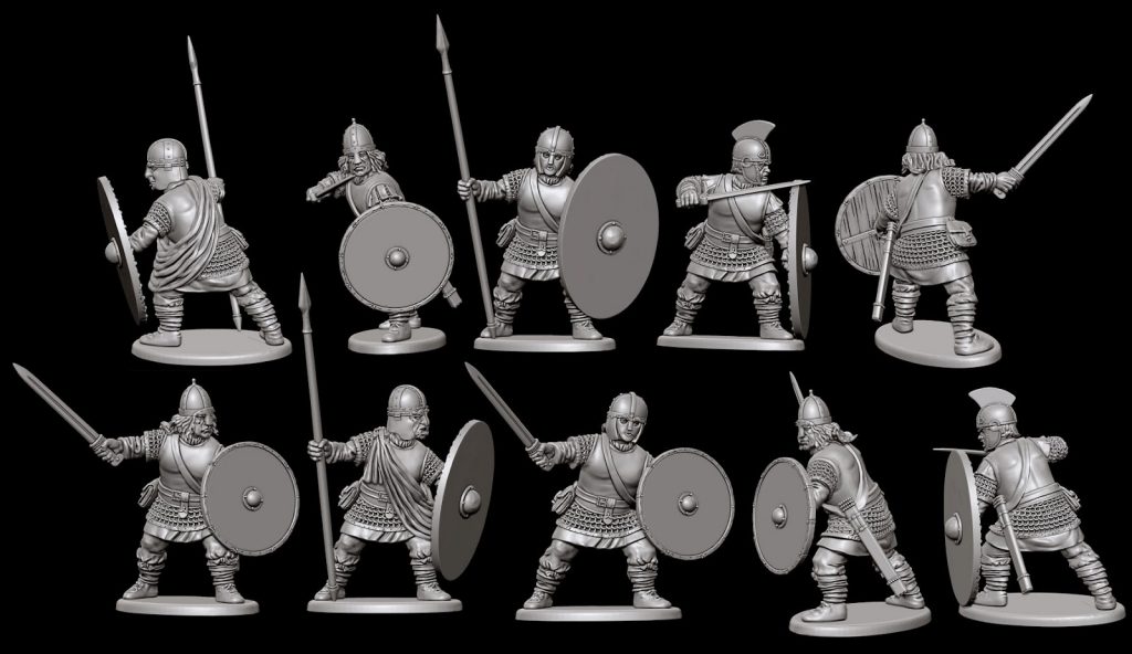 28mm Late Roman Armoured Infantry Coming Soon From Victrix OnTableTop