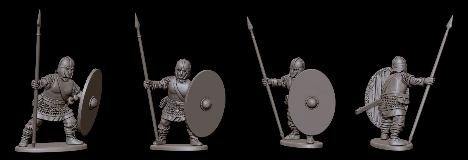 Late Roman Armoured Infantry Spearman - Victrix