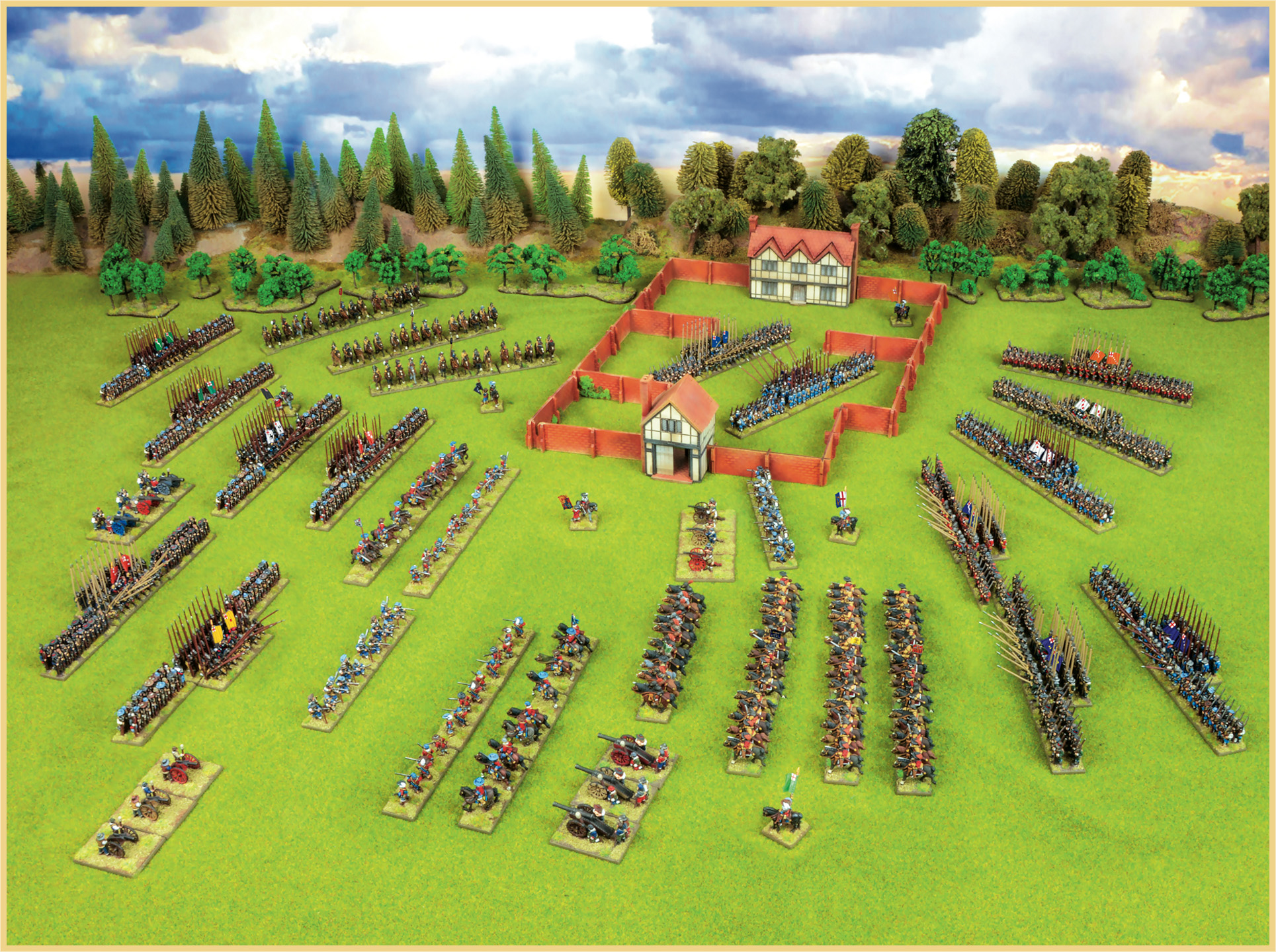 Push Of Pike Miniatures - Pike & Shotte Epic Battles