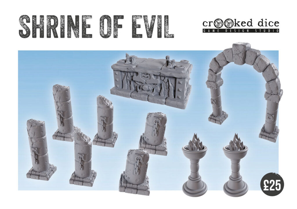 Shrine Of Evil - Crooked Dice