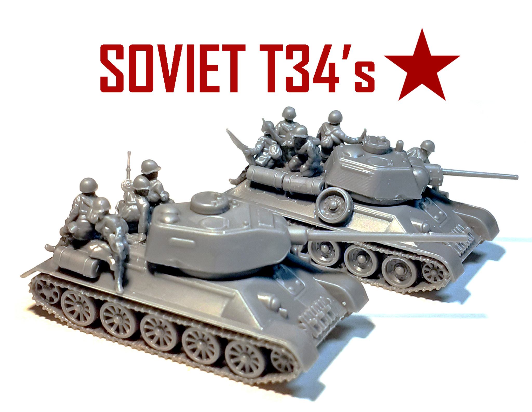 Soviet T34 #1 - Victrix Games