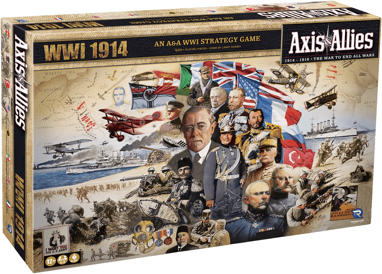 WWI 1914 - Axis & Allies