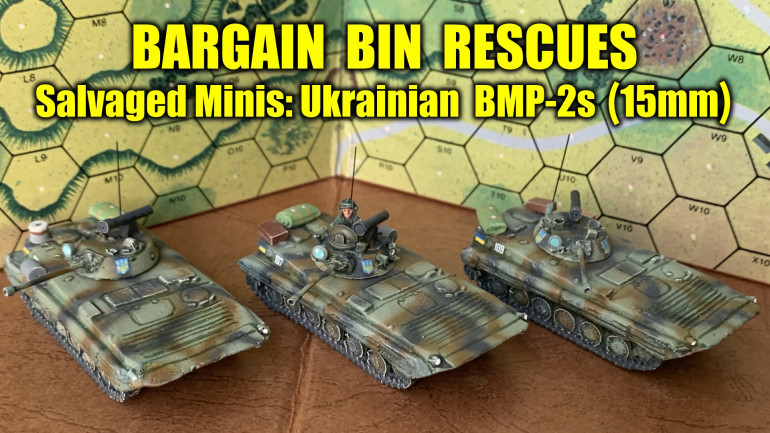 Finishing up Ukrainian BMP-2, BMP3s, Russian BMDs, BRDM-2s w/ AT-2