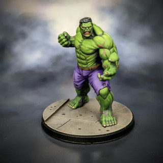 3D printed version of the Hulk!