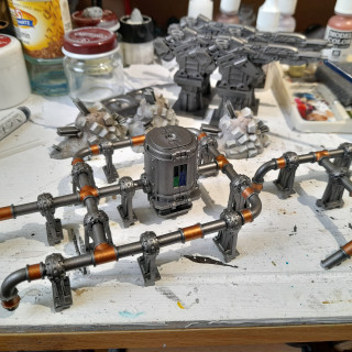 Finishing off the terrain