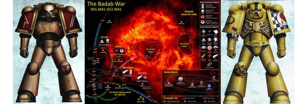 Destruction of the Mater Lacrimarum – A Badab War Vignette 908.M41