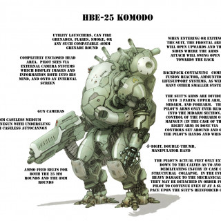 Komodo Mech Suit