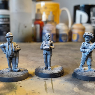 Painting British 8th army - Infantry - Base colours