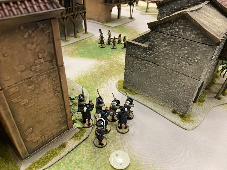 Forcing French forces to hastily redeploy