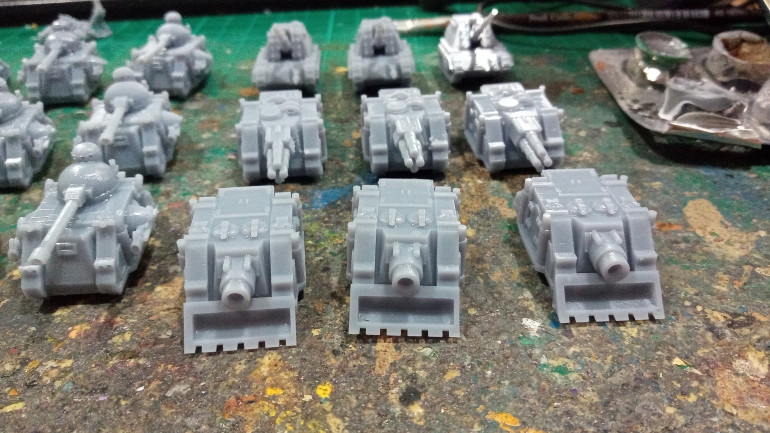 Siege Tanks for the Siege Legion