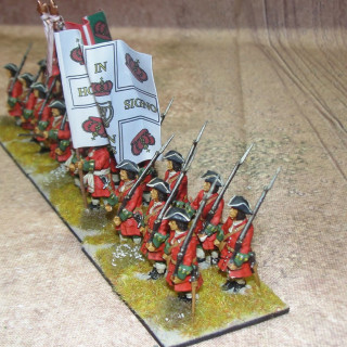 Lee's Irish Regiment - War of Spanish Succession