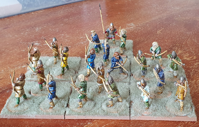 2 Blocks of Archers and Skirmish Archers