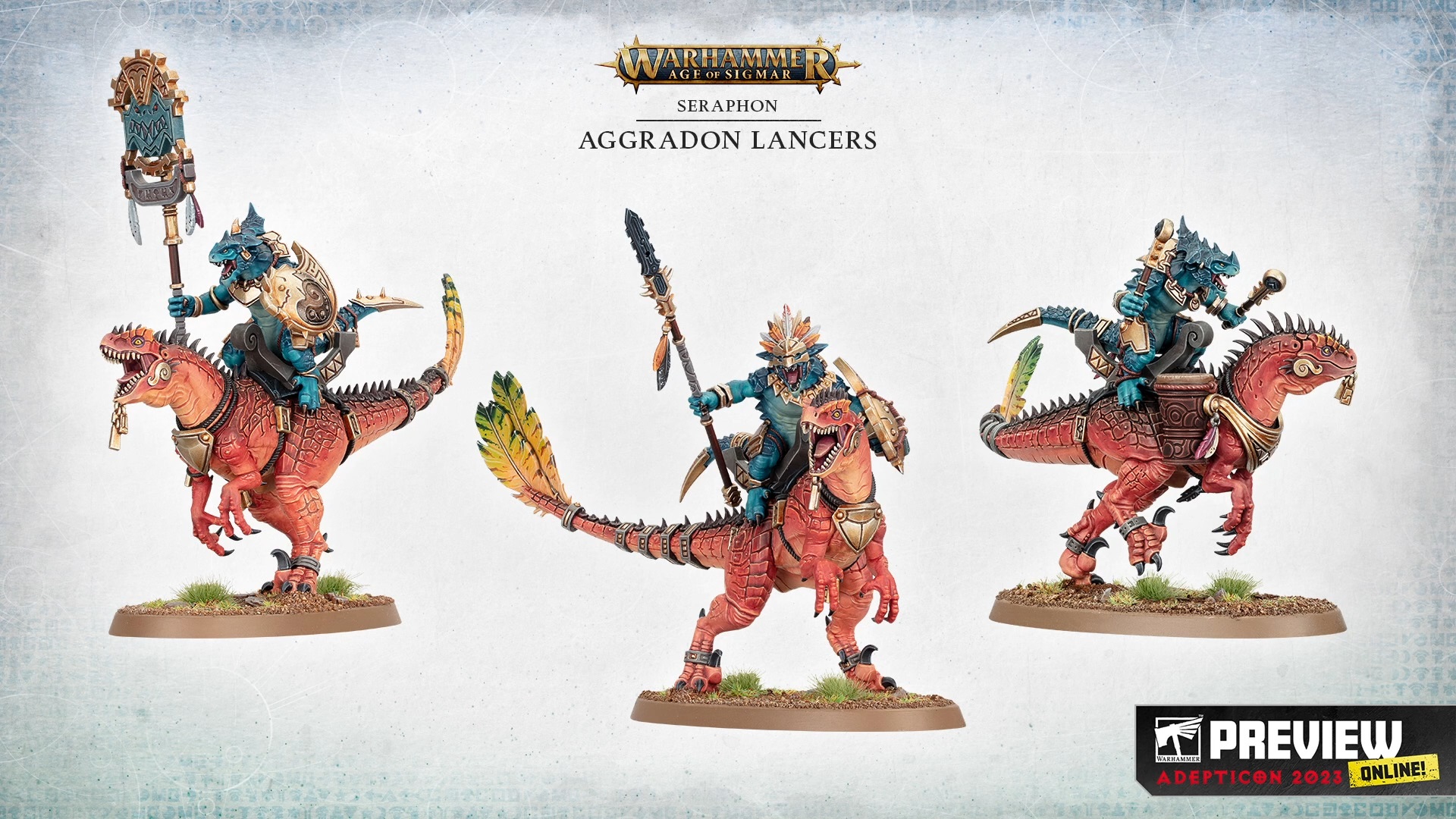 Aggradon Lancers - Warhammer Age Of Sigmar