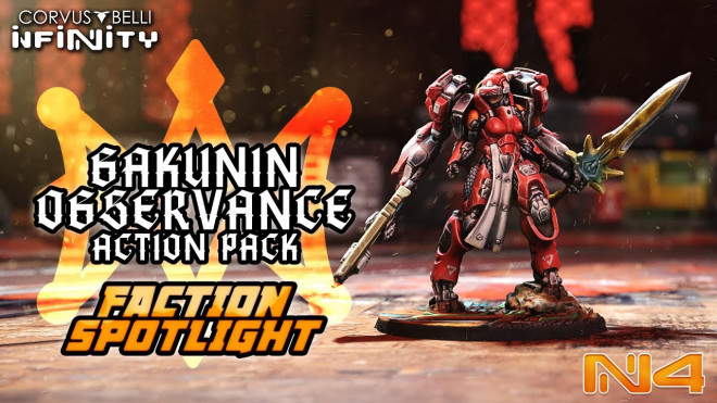 Bakunin Observance Action Pack – Faction Spotlight | Infinity