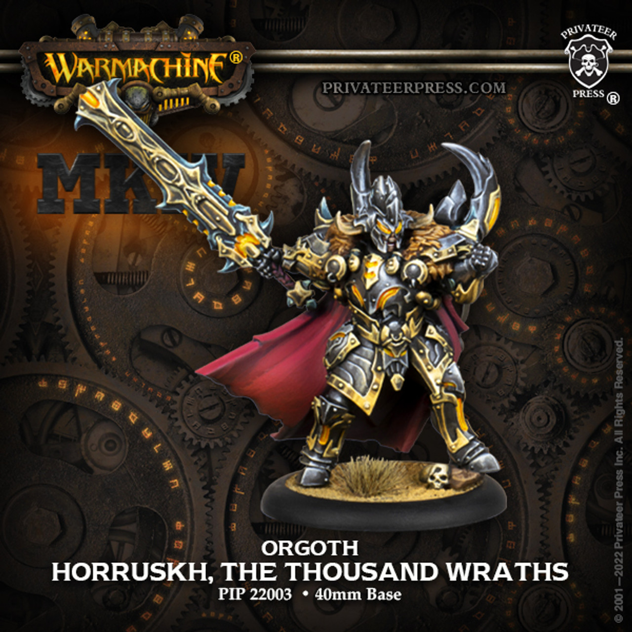 Horruskh The Thousand Wraths - Warmachine
