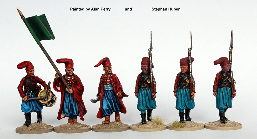 Nizam-i-cedid Infantry Command - Perry Miniatures