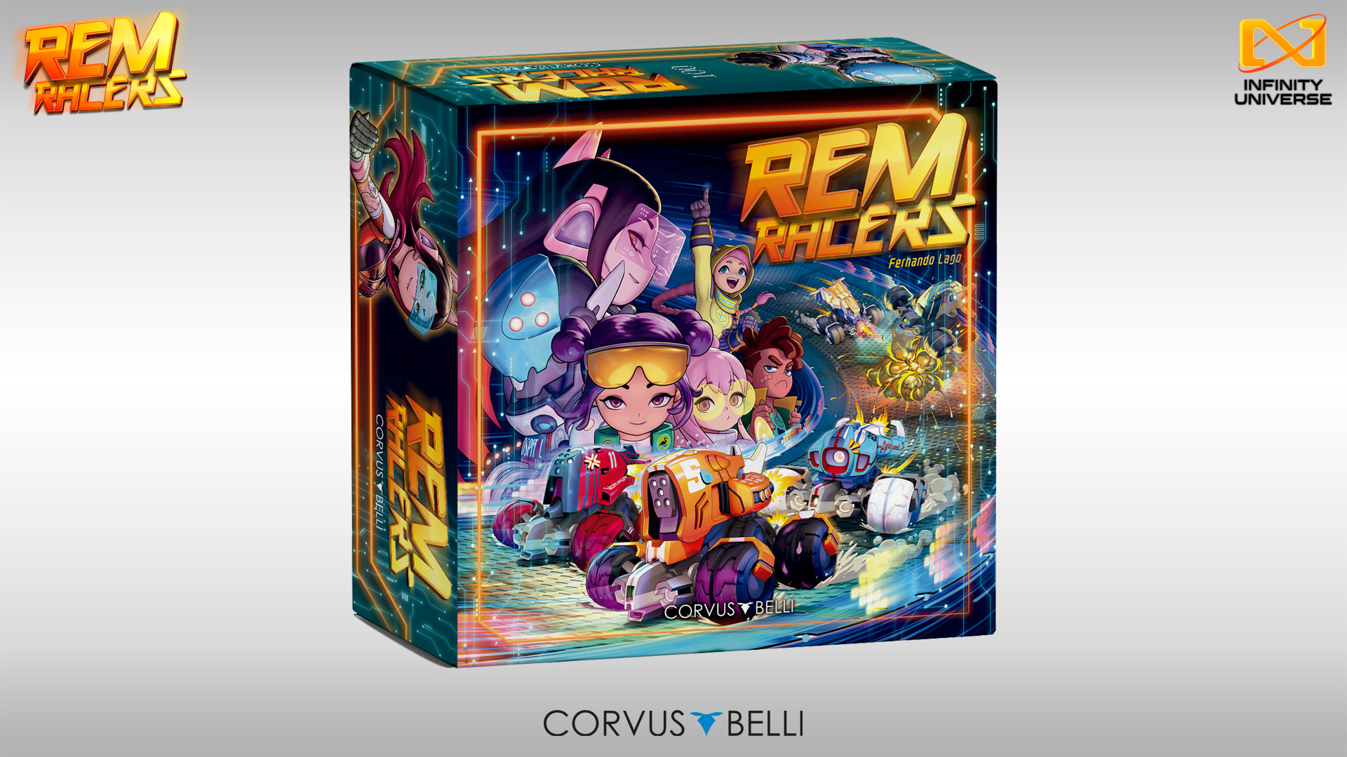 REM Racers Cover - Corvus Belli