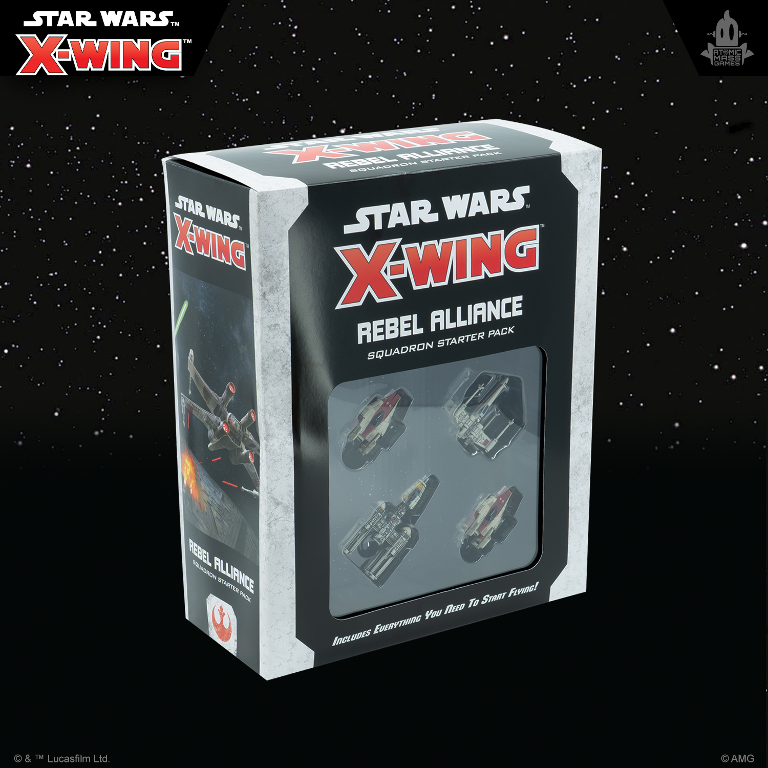 Rebel Alliance Squadron Starter Pack - X-Wing