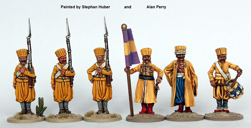 Solak Peik Guard Command - Perry Miniatures