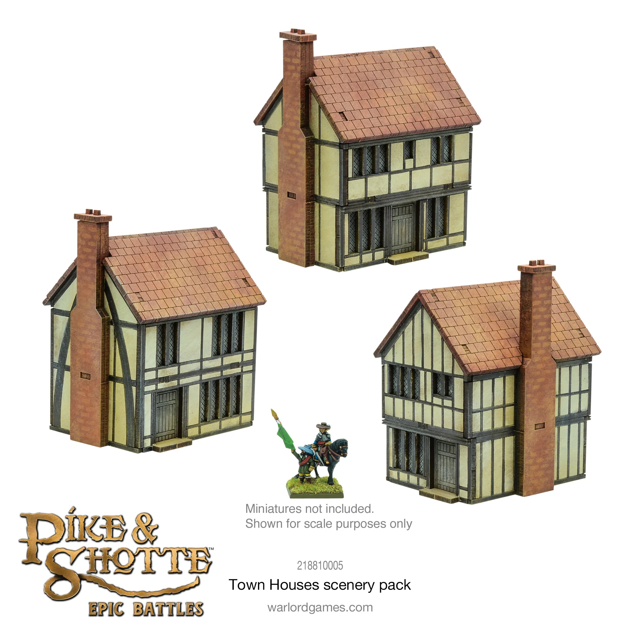 Town Houses Scenery Pack - Warlord Games