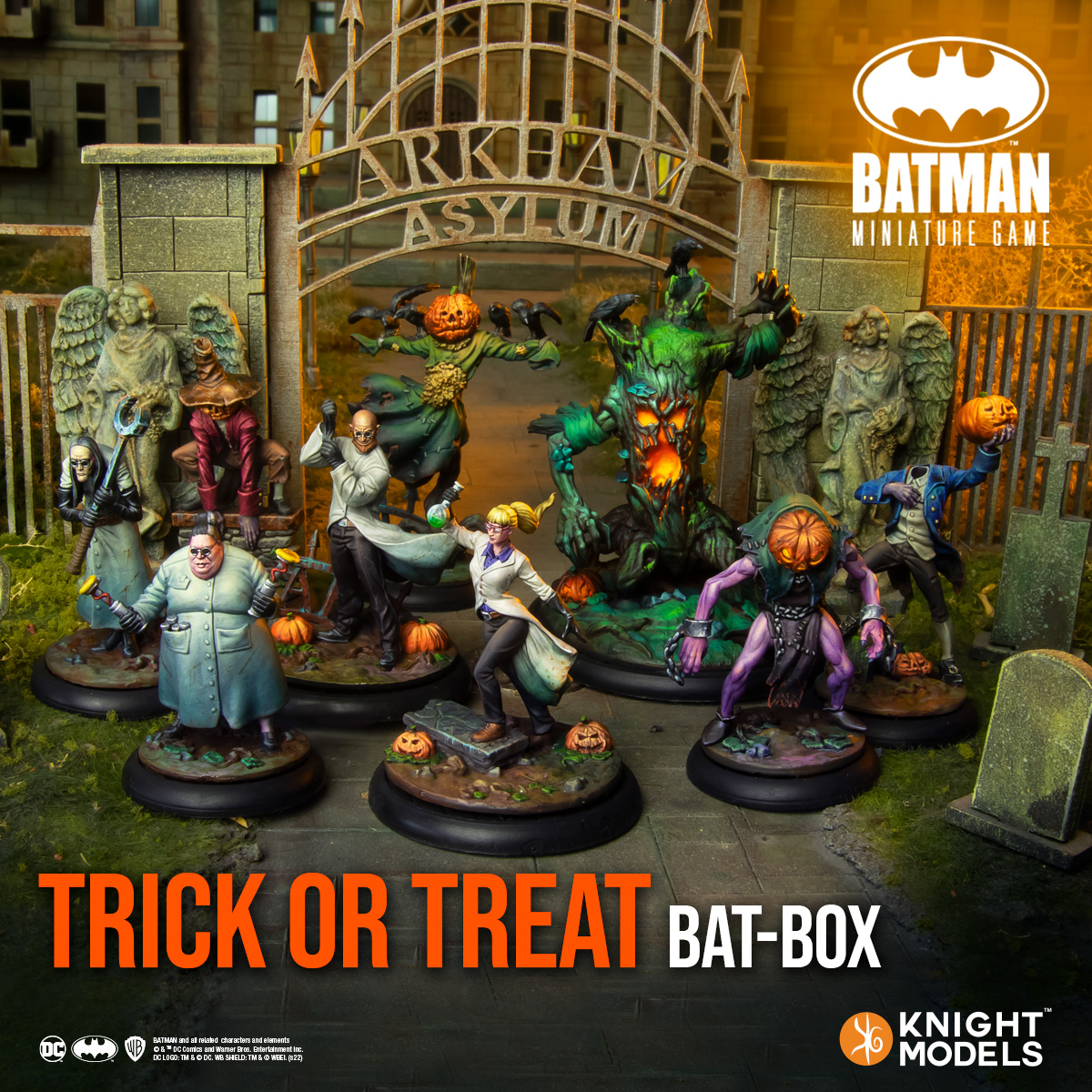 Trick Or Treat Bat Box - Knight Models