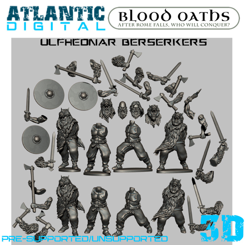 Ulfhednar Berserkers - Wargames Atlantic