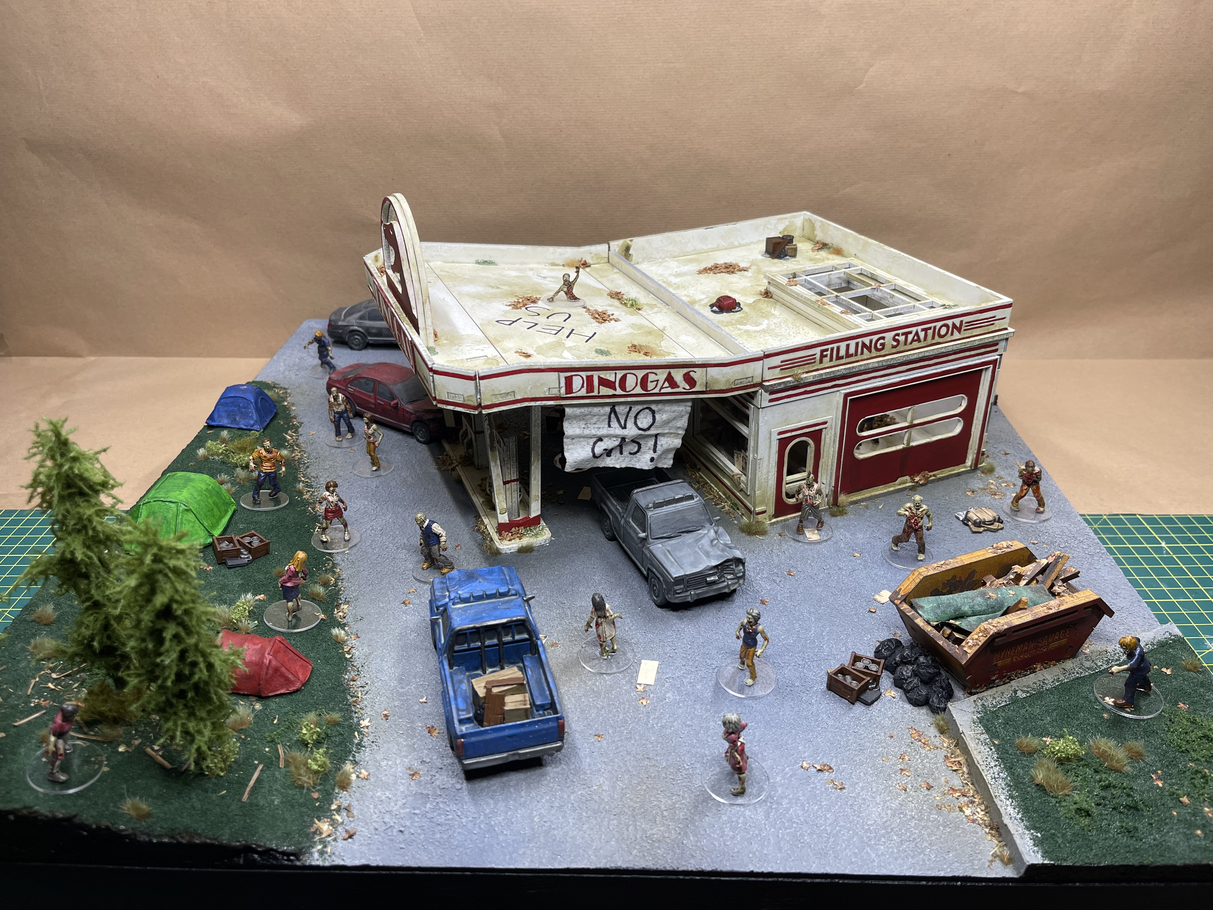Walking Dead Gas Station #1 by collins