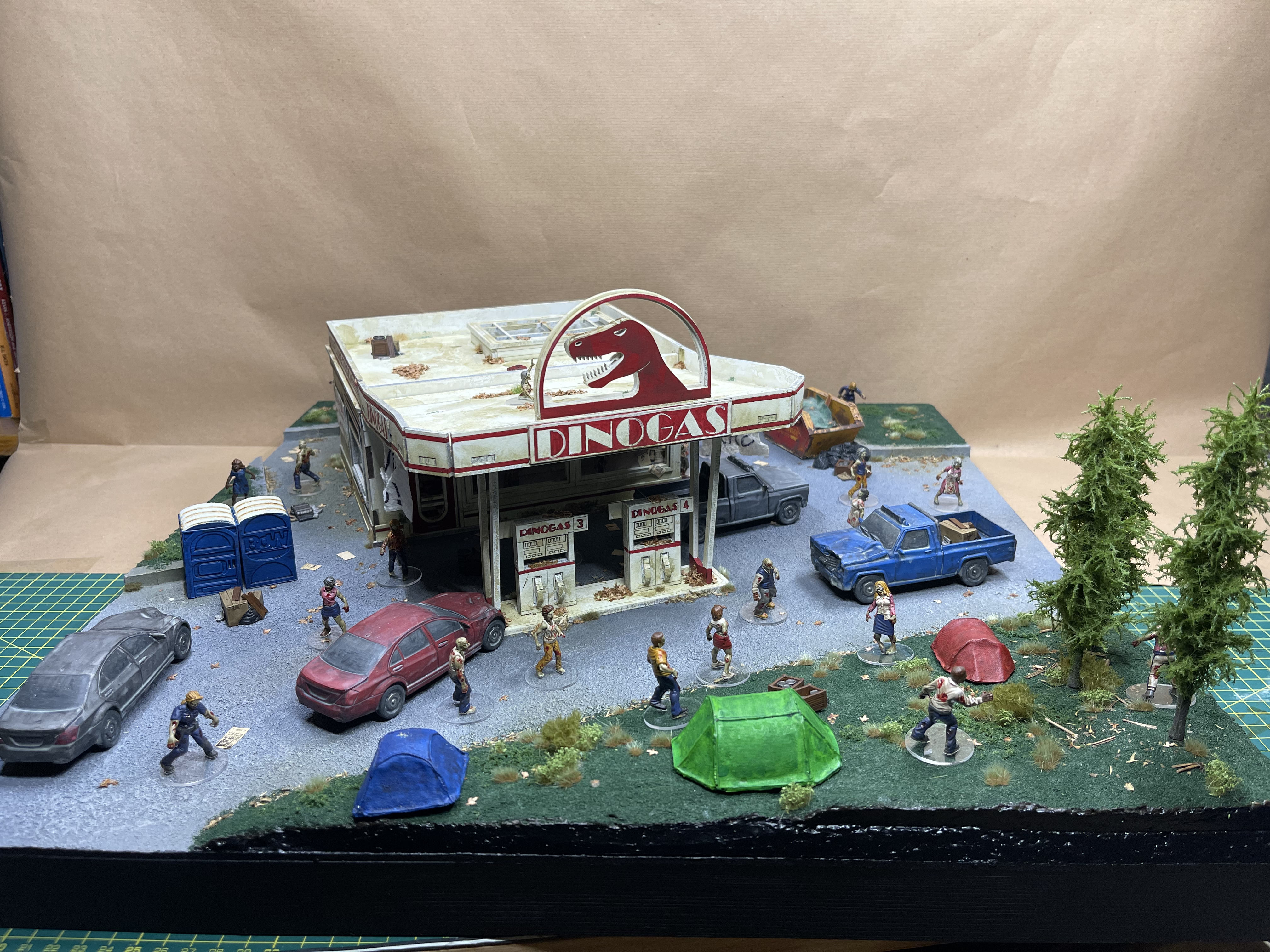 Walking Dead Gas Station #2 by collins