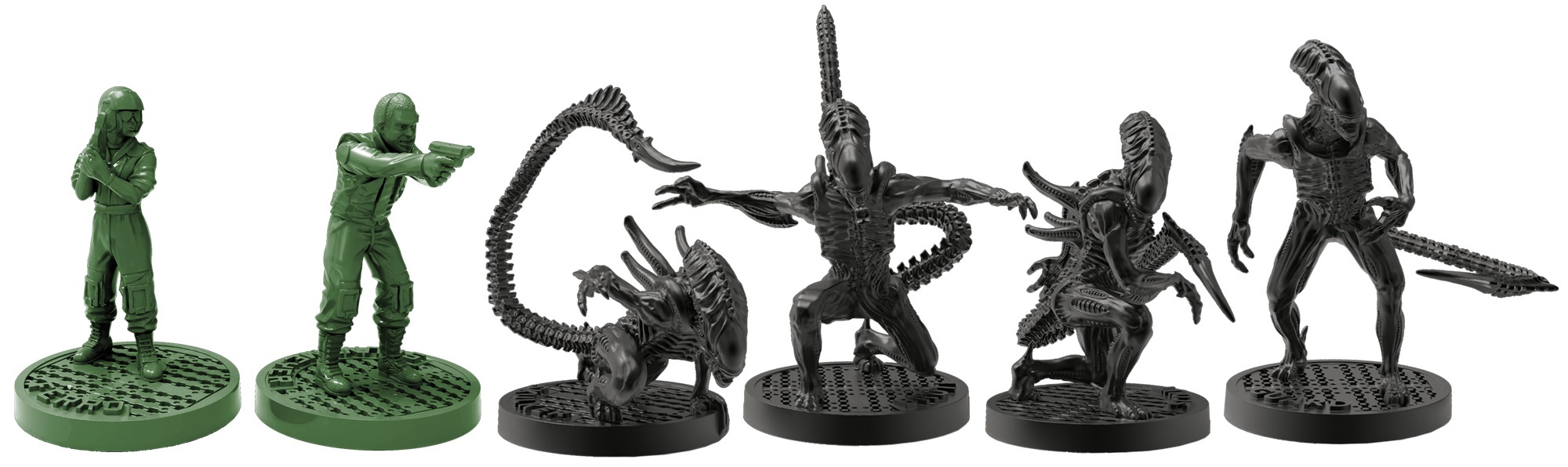 Were In The Pipe Five By Five Miniatures - Aliens