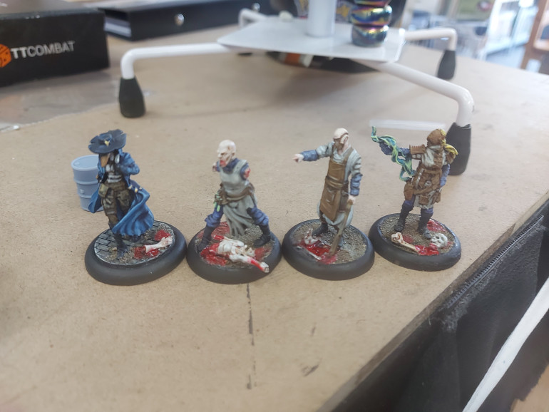 Only the big gribbly beast to do tomorrow, then my troupe is complete.